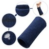 WILLBOND 6 Inch Wrist Sweatband Sport Wristbands Elastic Athletic Cotton