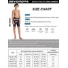 DEVOROPA Boys' Splice Swim Jammers Youth Competitive Swim Team Suit