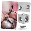 Operitacx DIY Supply Jewelry Processing Tool Square Doming Block Metal