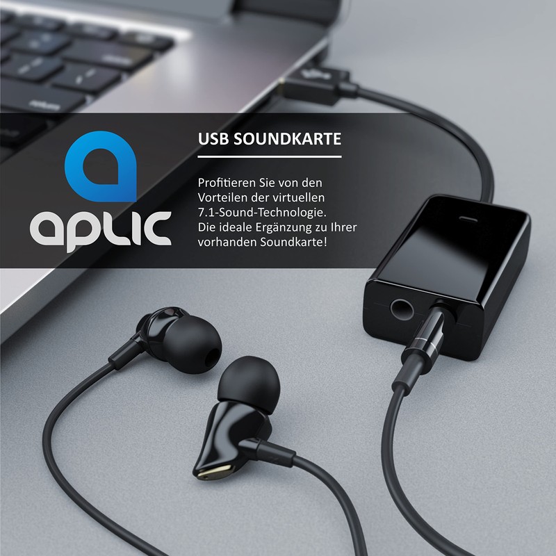 CSL - USB External Sound Card, USB to Jack 3.5