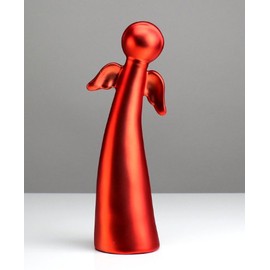 Christmas Angel Christmas Angel Ceramic Modern Red 15 cm