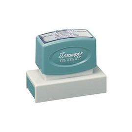 Xstamper Pre-Inked Custom Stamp N18 7/8" x 2-3/4"