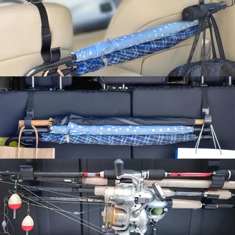 adelphos Umbrella Holder Car KH1 (Black)