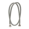 Fluidmaster B9WM48 Washing Machine Connector, Braided Stainless Steel - 3/4