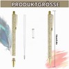 NTGRTY 7 Glitter Ballpoint Pens Bling Metal Pens for School