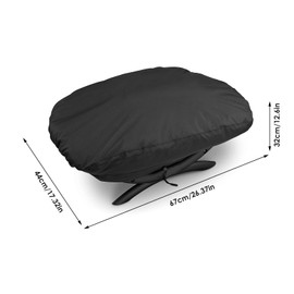 Barbecue Cover Oxford Cloth BBQ Covers, Waterproof & Dust-Proof & Anti-UV BBQ Grill Cover 67 x 44 x 32