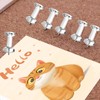 DEEINN Push Pins Tacks, Clear Plastic Head, Steel Point, Push