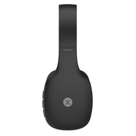 XPOWER X55 Audífonos De Diadema Bluetooh X55, Diseño Súper Cómodo, hasta 15 Horas De Uso, Sonido Cristalino, Asistente de Voz, Micrófono Incorporado, Botones Integrados (Garantía de 1 año) (Negro)