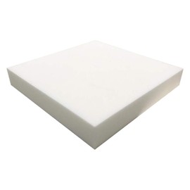 FOAMMA 3" x 29" x 29" Upholstery Foam High Density Foam (Chair Cushion Square Foam for Dining Chairs, Wheelchair Seat Cushion Replacement)