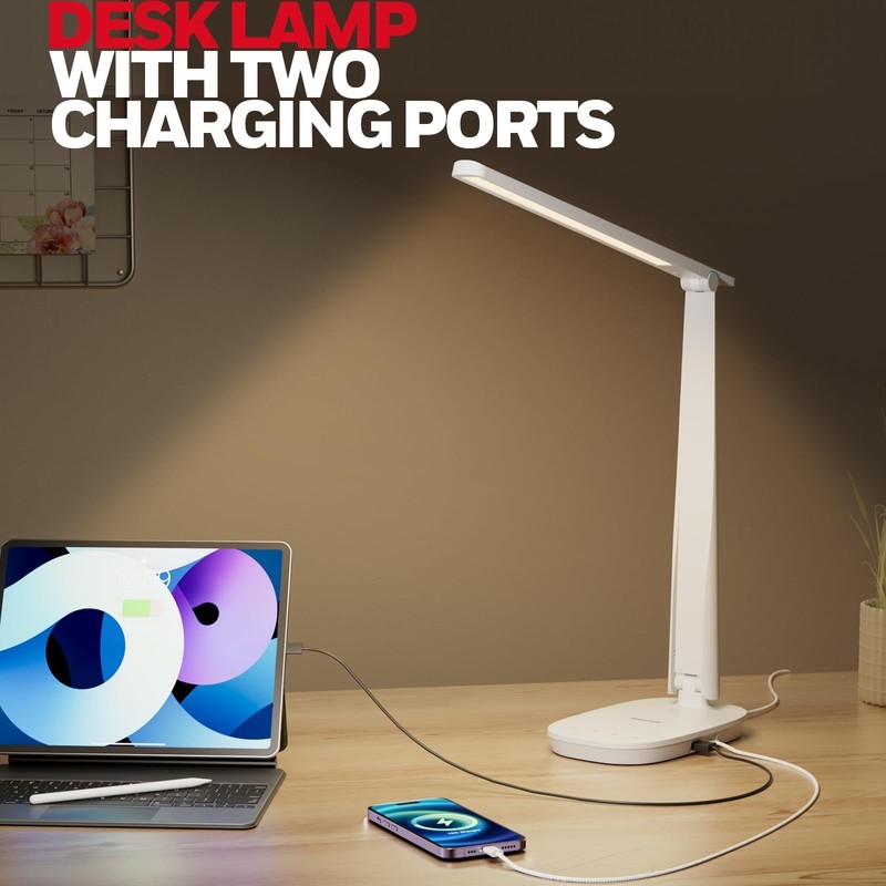Honeywell LED Desk Lamp - HWT-H2 Sunturalux™ Eye-Caring Foldable Desk