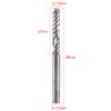 Tungsten Carbide End Mill, 3.175(1/8 inch) x17mm Flute Spiral Tungsten