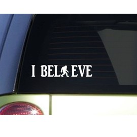 EZ-STIK Bigfoot I BelieveI848 8.5 inch Wide Sticker Decal