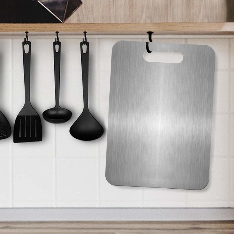 Titanium Cutting Board - 100% Pure Titanium Cutting Boards for