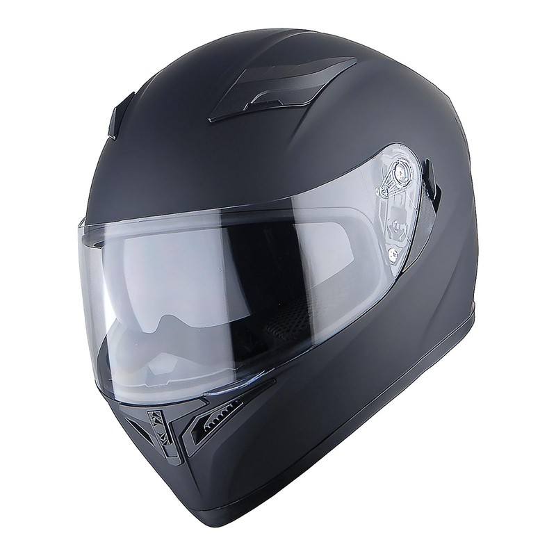 1Storm Motorcycle Street Bike Dual Visor/Sun Visor Full Face Helmet