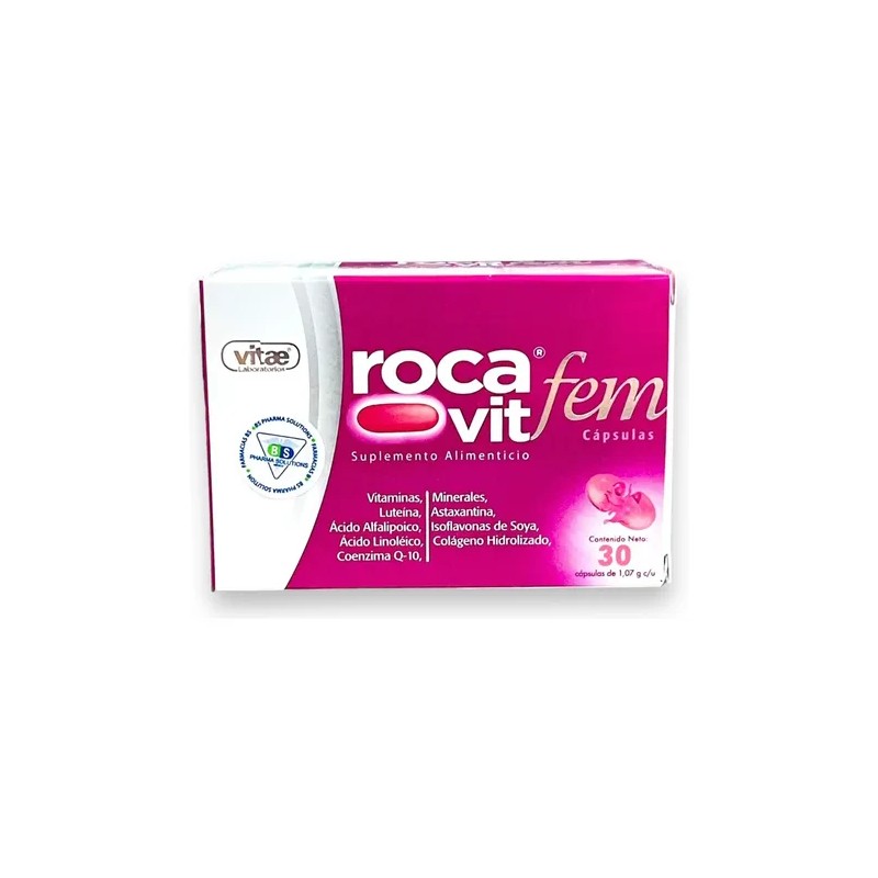 Rocavit Fem C/30 Cápsulas / Vitaminas Y Minerales