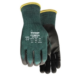Watson Gloves, #365 - Stealth Cobra Gloves, Cut Resistant, ANSI A2, Touchscreen Compatible (1 Pair, Extra Large)