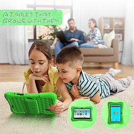 Dragon Touch Y88X Pro - Tabletas Infantiles de 7 Pulgadas, 2 GB RAM 16 GB ROM, Tablet Android 9.0 pie, Kidoz preinstalada con Funda a Prueba de niños 