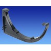 OSMA Roofline Commercial 150mm Half Round Gutter Support Bracket Black