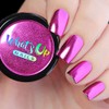 Whats Up Nails - Polvo de cromo fucsia para uñas