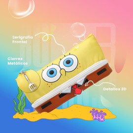 Lapicera Escolar Bob Esponja Corbata