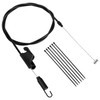 SHIQINHA 946-04728A Single Speed Drive Cable Compatible with Craftsman M220
