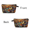 MoCaliduccious Butterfly Makeup Bag Elegant 3D Flutter Design Cosmetic Pouch