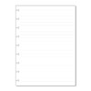 Notes Refill Pages For 9-Disc Planners, Notes Refills, Pre-punched Planner