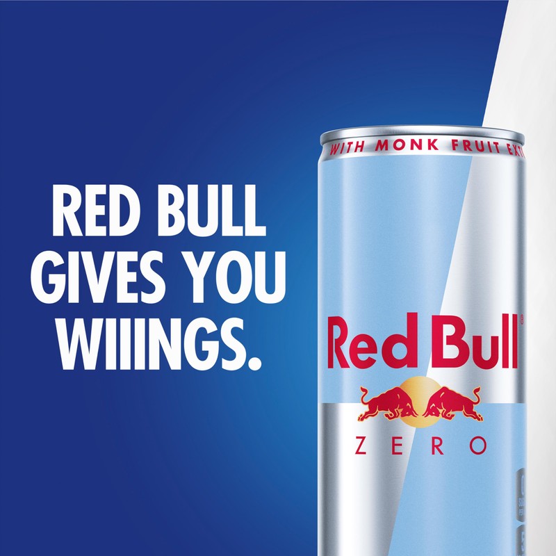Red Bull Zero Energy Drink, 8.4 fl. oz., with 80mg