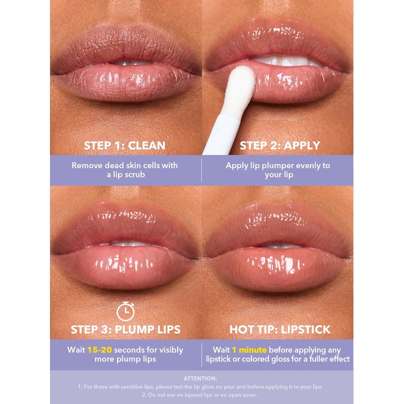 SHEGLAM Hot Goss Lip Balm, Lip Serum, Moisturizing, Highly Moisturizing