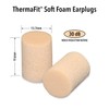Mack’s ThermaFit Soft Foam Earplugs, 10 Pair - Comfortable Ear