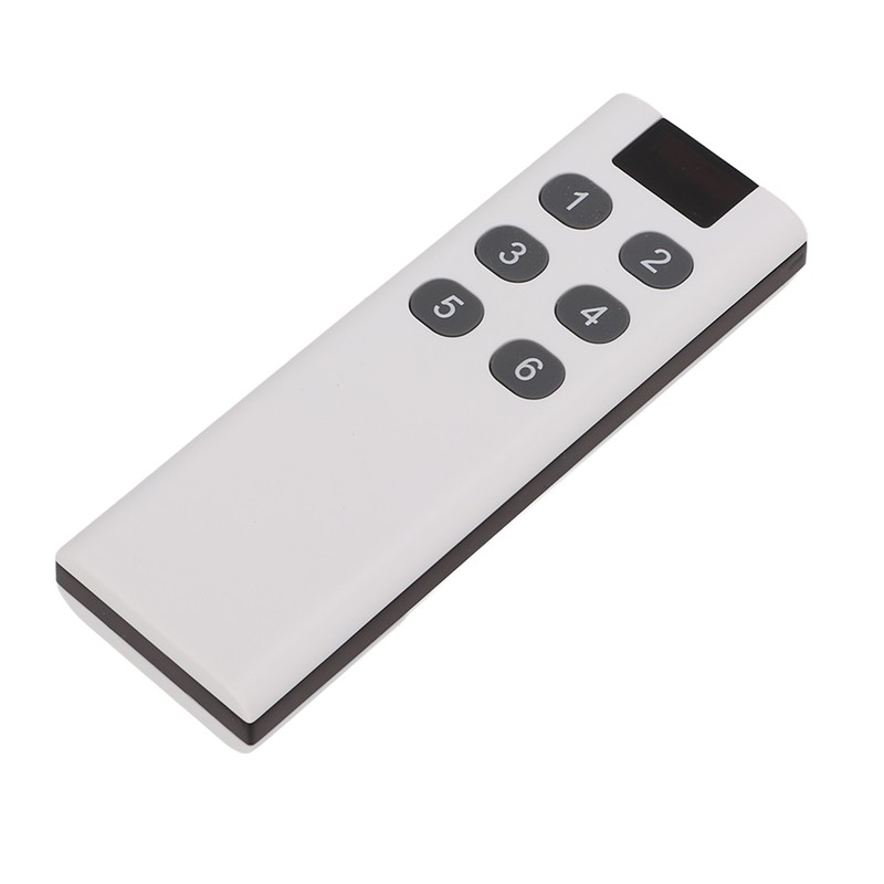 433MHz Remote Control 6 Keys 100 Meters High Sensitivity Fashionable