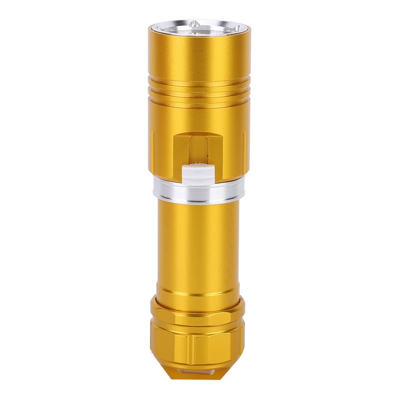L2 LED Flashlight Torch 100M Diving Waterproof for Camping Stepless