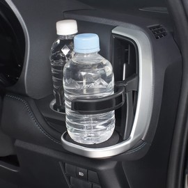 Tsuchiya Yak SY-NV12 Car Specific Product Toyota 90 Series Noah Voxy Air Conditioner Drink Holder for Driver's Seat Gray, Black