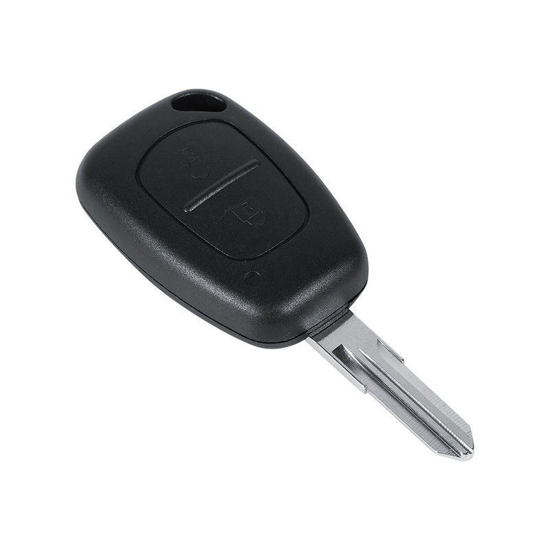Carcasa para llave de coche con 2 botones, compatible con