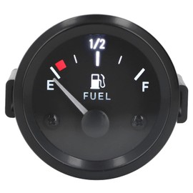 Fuel Indicator Motorcycle Fuel Indicator Fuel Indicator 2 Inch Fuel Indicator Motorcycle Fuel Meter with LED Backlight for Petrol Modified Models
