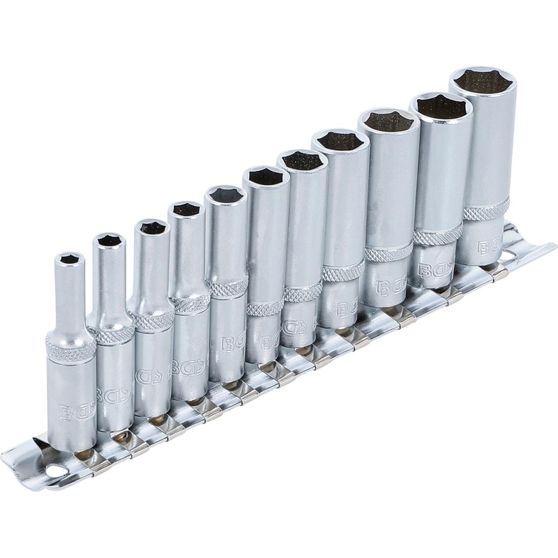 BGS 2221 Drive 6.3 mm (1/4) 11-Piece Set Deep Sockets