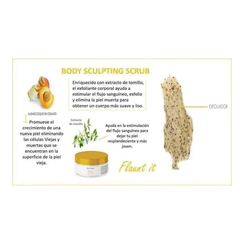 Tuna Flaunt Exfoliante Corporal Sculpting 200