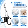 50Pcs Nurse Scissors for Badge Bulk,Trauma Shears for Nurses,5.7 Inch,Black