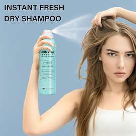 Lezero Fresh Up Dry Shampoo Spray for Women, Instantly Volumizing, Absorbs Excess Hair Oil, Refreshing and Non-Greasy, Eliminate Odors, No White Residue, 5.07 fl oz