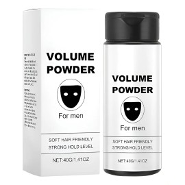 Polvos Esponjosos Para Hombres, Mejoran La Textura Y El Volu