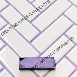 Grout 360 Lavender Sanded Tile Grout for Tile Installation Jobs. Use on Floors, Walls, Back Splashes, Showers, and Mosaics. (5 lbs.)