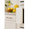 The Spring Shop Yellow & White Jacquard Kitchen Towels Set
