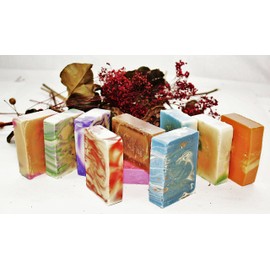 Jonathan Kent Goats Milk Soap, Saturated with 100% Creamy Farm Fresh Goats Milk, with Shea Butter, No Water - VICTORIAN GARDEN 3 BAR Sampler - Lavender, Silky Yellow Rose, Lilac,