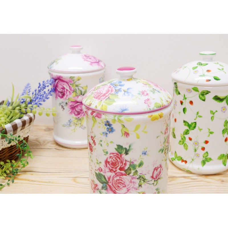 Royal Arden Sanitary Box Corner Pot Strawberry 39273