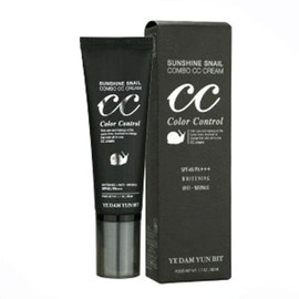 Edam Makeup Sunshine Snail Combo CC Cream 50ml / 에담 메이크업 선샤인 스네일 콤보 씨씨 크림 50ml