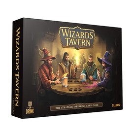 Do or Drink Wizards Tavern Strategy Drinking Card Game for Adults 21+ – Chaotic Fantasy Party Game with Spells, Dice & Coasters | 2–8 Players, 170 Cards, Fun Party D&D Themed Game for Hangouts