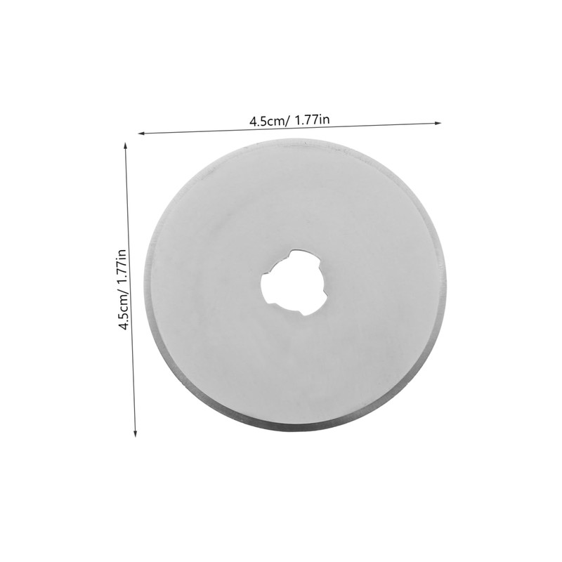 Hohopeti 5pcs Rotary Cutter Replacement Blades Sharp Rolling Blades for