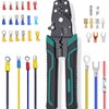 Tnisesm 300PCS Insulated Wire Crimp Connectors Assortment Kit with Ring,