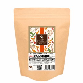 Whale Tea Darjeeling Tea Bag Tea Bag Tea 1.2 oz (3.2 g) x 30 Packets Non-Flavored Tea for Mugs, Tumblers, Pots, (Pack of 30)