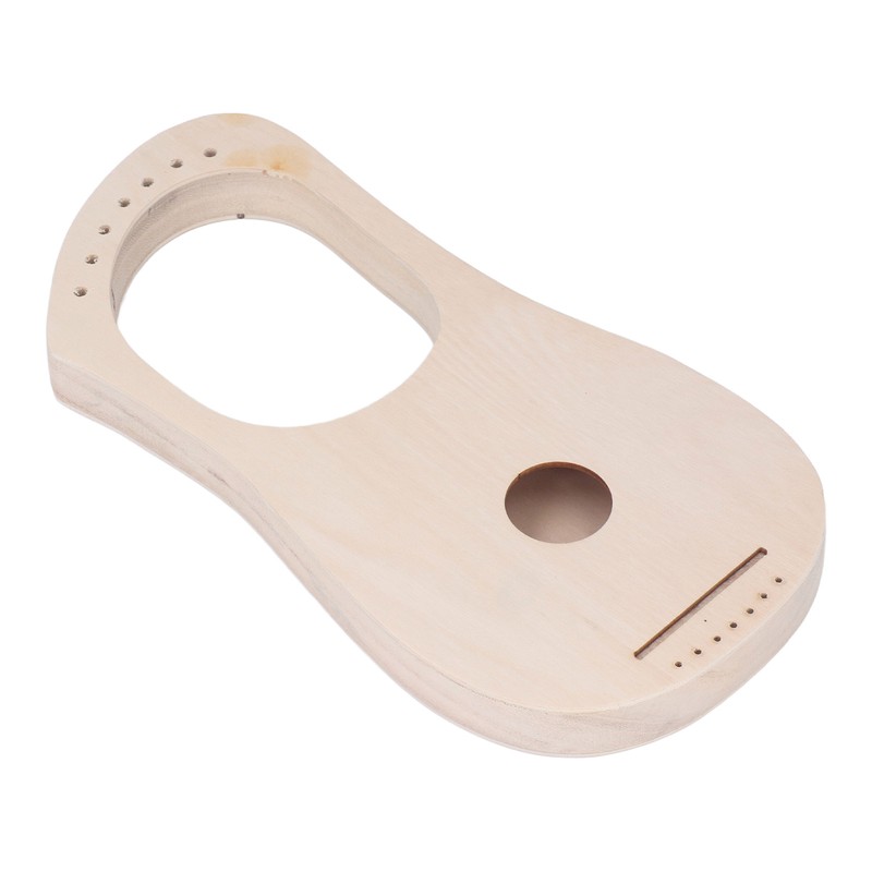 Lyre Harp 7 Strings DIY Kit Basswood Instrument with Tuning